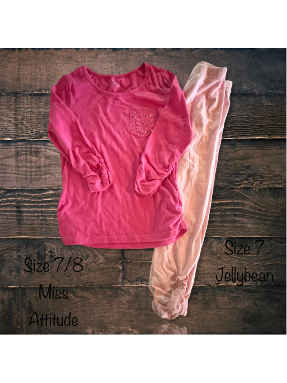Size 7/8 Miss Attitude/Jellybean Set